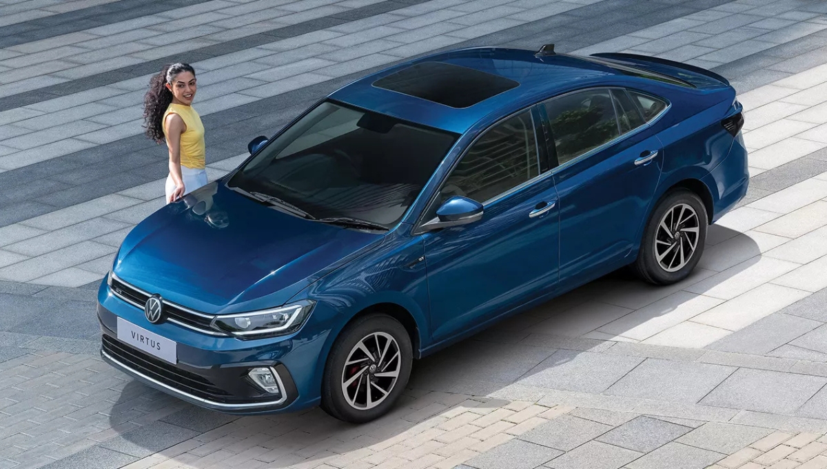 Volkswagen Virtus: 19.62 kmpl माइलेज और 6 एयरबैग वाली लग्जरी सेडान, कीमत 11.56 लाख से शुरू