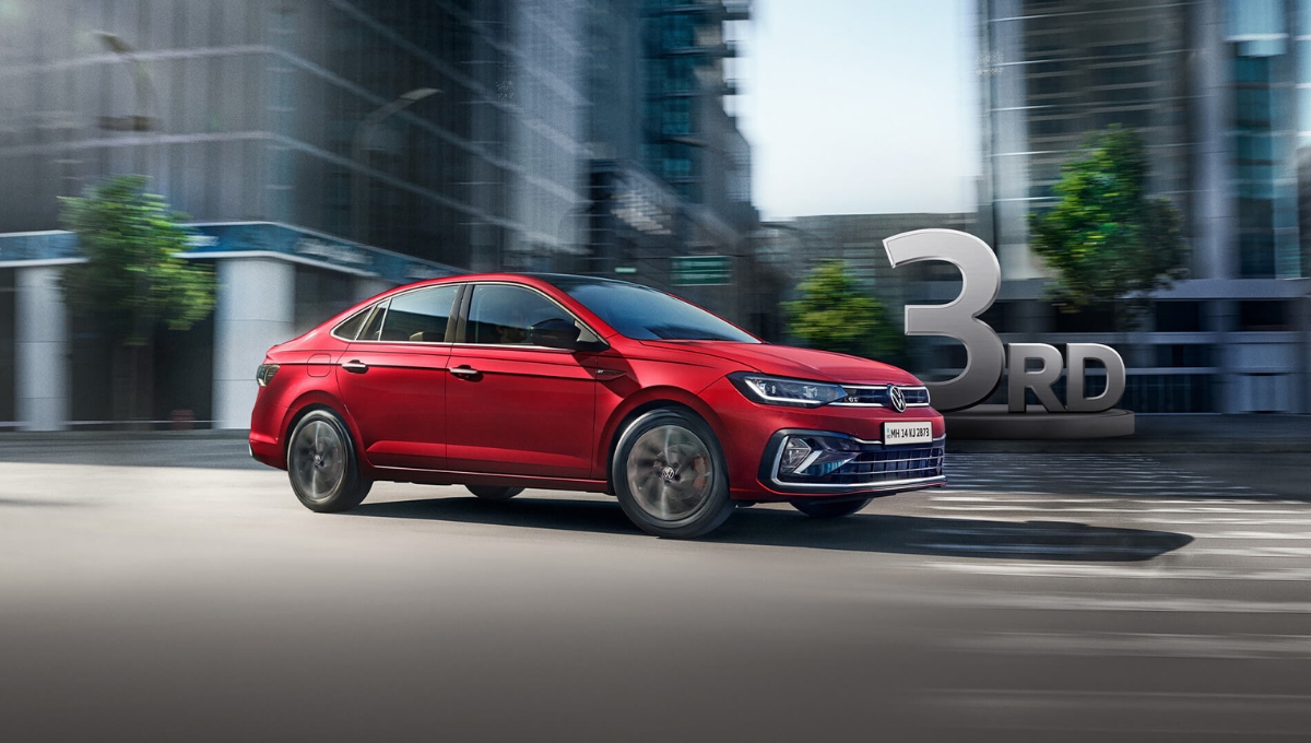 Volkswagen Virtus: 19.62 kmpl माइलेज और 6 एयरबैग वाली लग्जरी सेडान, कीमत 11.56 लाख से शुरू