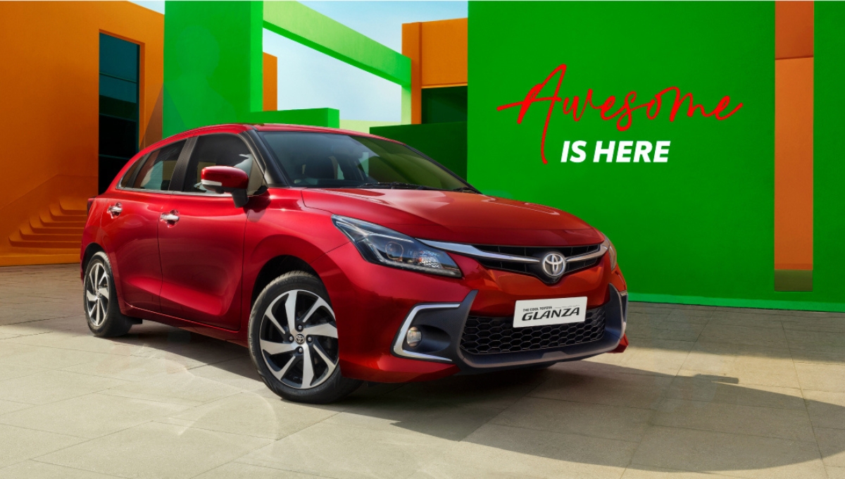 Toyota Glanza: शानदार माइलेज दमदार फीचर्स और 6.86 लाख की कीमत में स्टाइलिश हैचबैक का तोहफा