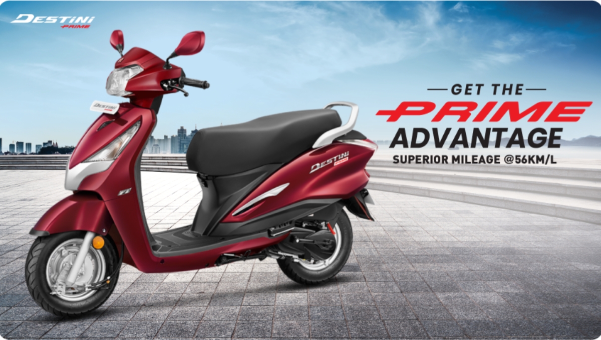Hero Destini Prime: सिर्फ 75,000 में मिले दमदार पावर, शानदार फीचर्स और जबरदस्त आराम